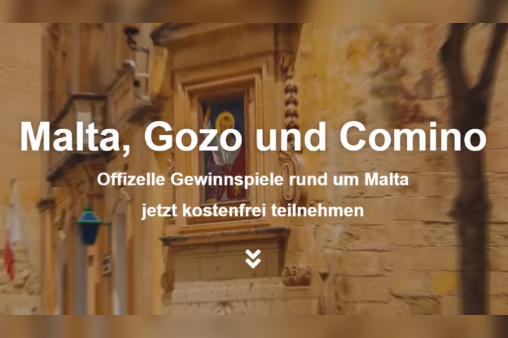 Malta Fremdenverkehrsamt Gewinnspiele