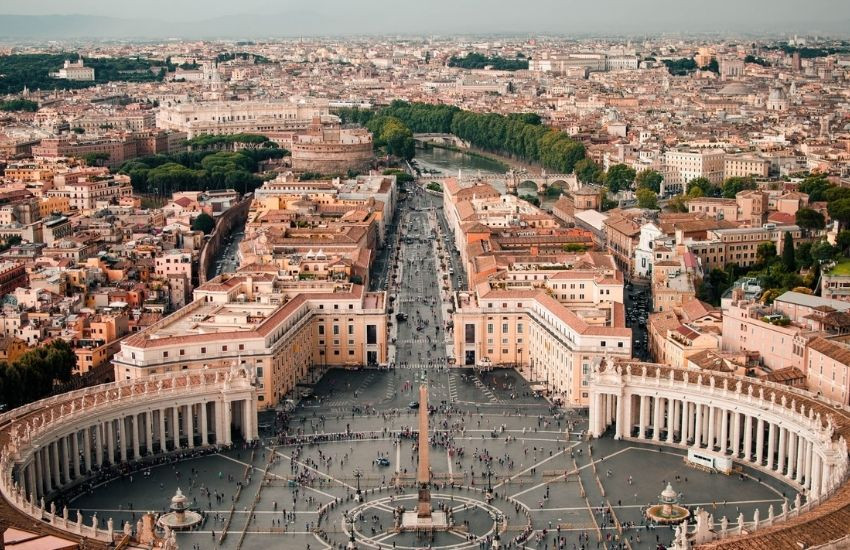 Vaticaanstad - 0,44 km²