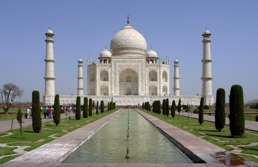 Bewonder de grandeur van de Taj Mahal