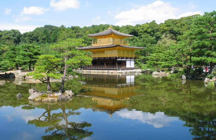 Tour de tempels en tuinen van Kyoto