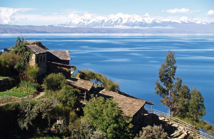 Het Titicacameer, Peru/Bolivia