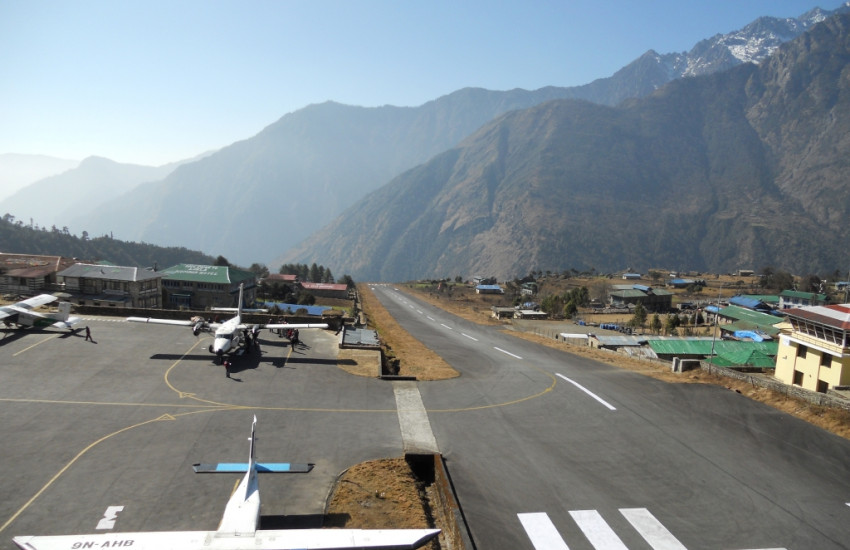 Tenzing Hillary Airport of Lukla Airport – Nepal