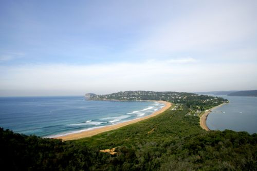 Overzicht op het Ku-ring-gai Chase National Park