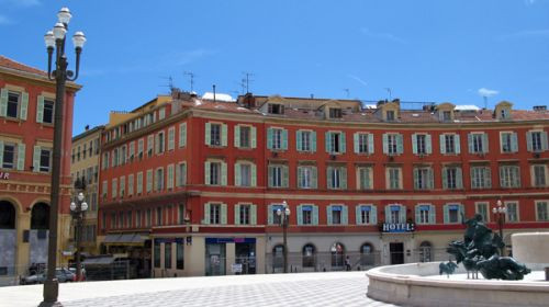 Op de Place Masséna