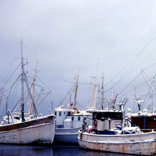 Boten in het Maritiem Museum