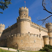 Hoek van het Castillo de los Mendoza