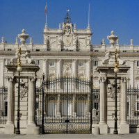 Poort voor het Palacio Real