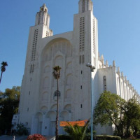 Gevel van de Cathédrale Sacré-Coeur